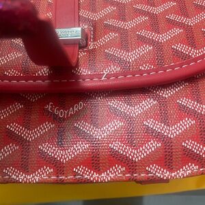 Goyard Red Crossbody Bag